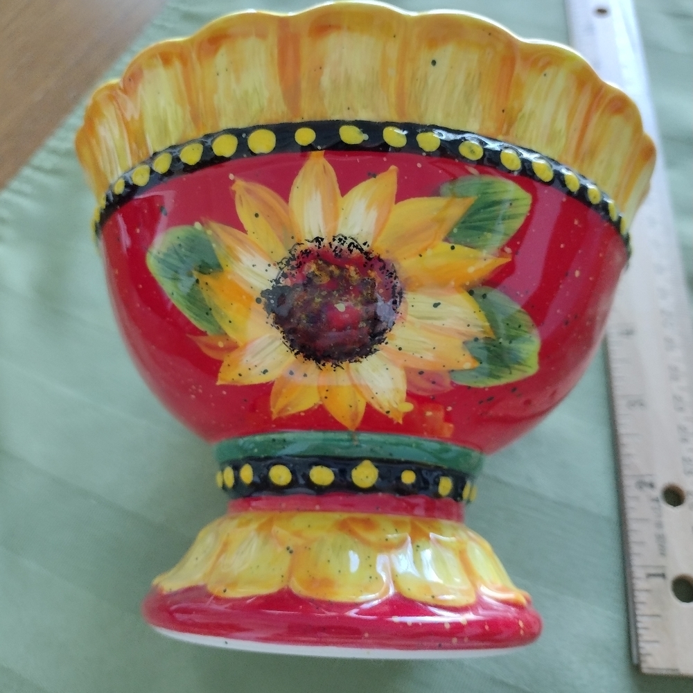 🌻 Sunflower Candy or Dip Bowl